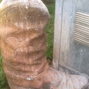 Ceramic Cowboy Boot