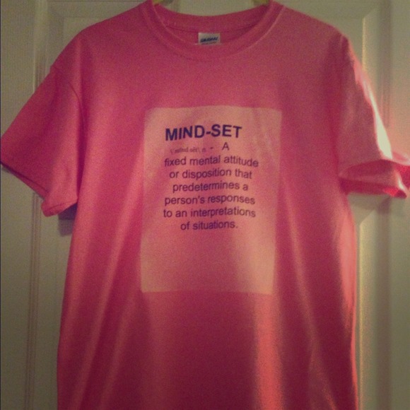 Mind Set Definition T shirt