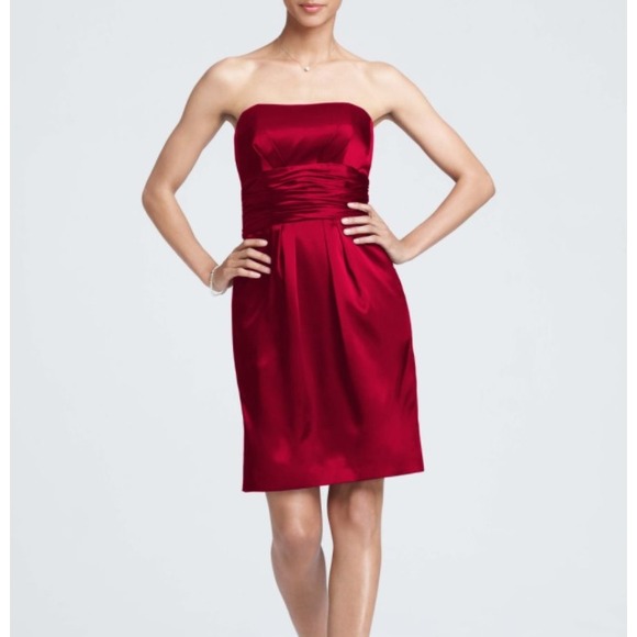 David's Bridal Dresses & Skirts - David's Bridal Dress Red
