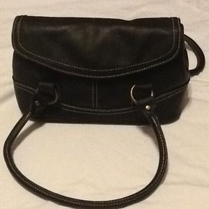 Small black leather purse REDUCED!