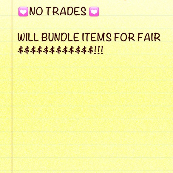 No trades will bundle