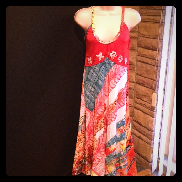 SOLD!!! Le Gatte summer dress. Italy.