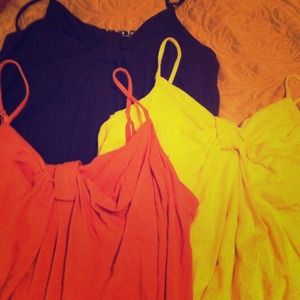 ***BUNDLED*** VS Bra Tops & Tan Suede Coach Purse