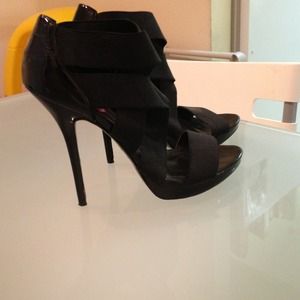 BCBG black heels