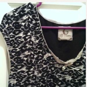 Silky Cheetah Leopard Blouse