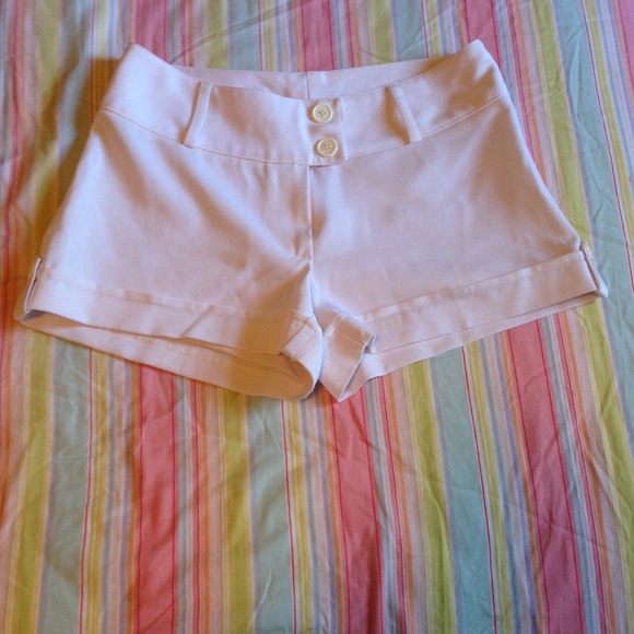 White dressy Shorts