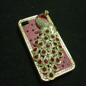 Custom Peacock iPhone 4/4s case