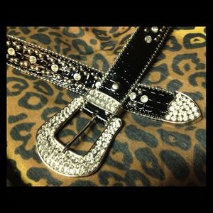 Rhinestone belt