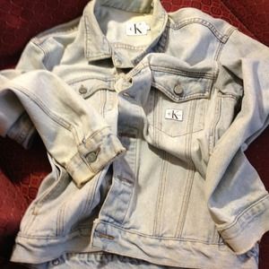 Calvin Klein light denim jacket