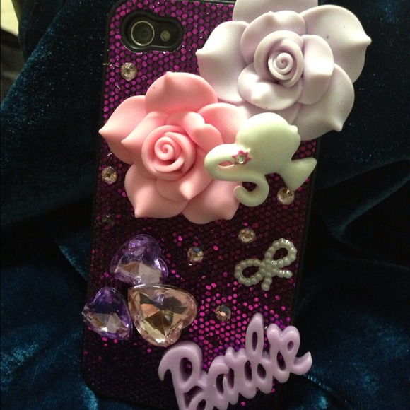 Custom Barbie iPhone 4/4s case