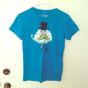 Threadless blue graphic tee