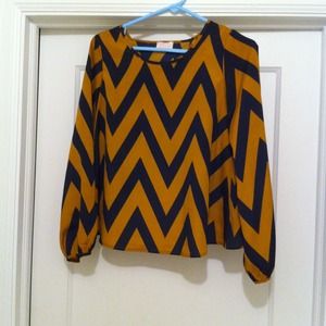 Chevron blouse