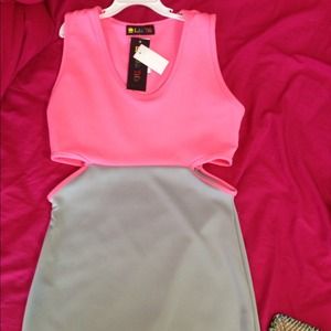 New sexy cut out dress