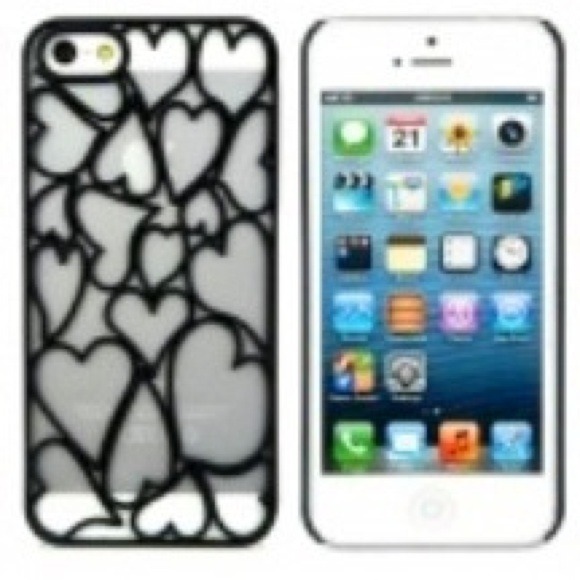 *more colors* hollow iphone 5 case hearts