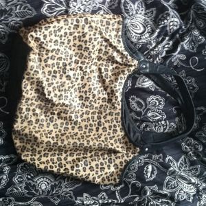 Leopard tote