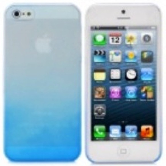 Ombré iPhone 5 blue case