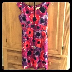 PRICE LOWERED Kate Spade Floral Belted Sheath sz 4