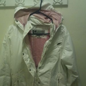 🌟Columbia White Vertex Coat⭐️