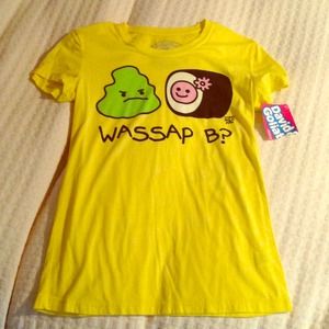 NWT Urban outfitters "Wassap B?" T shirt