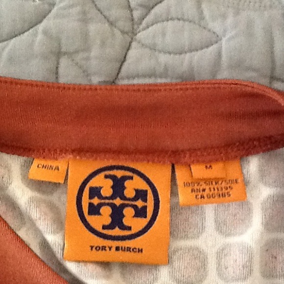 SALE Brown silk Tory dress Medium - Picture 2 of 2