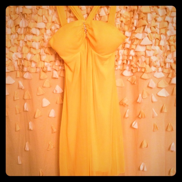 Yellow dress