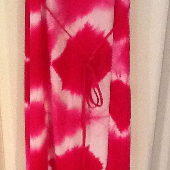 C&C Pink Tye Dye Tank Maxi dress - Picture 4 of 4