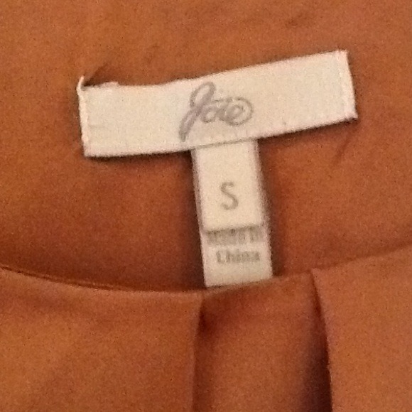 PRICE SLASH Copper silk Joie minidress size Small - Picture 2 of 2