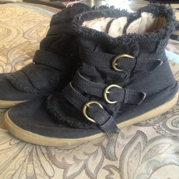 ALDO Boots - Canvas ankle shoes