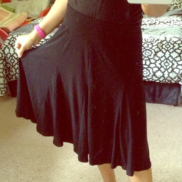 🔴SOLD🔴Black Ruffle Skirt