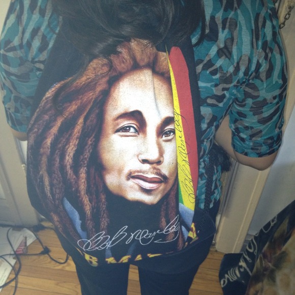 Bob Marley draw string backpack