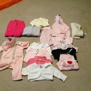 3-6 baby girl lot. All new with tags!!
