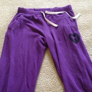 PINK Victoria Secret pants purple S