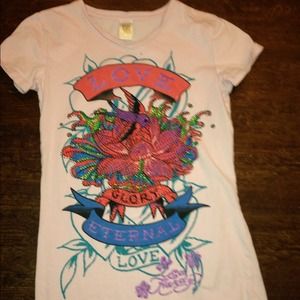 Ed Hardy t-shirt (size-xl kids/small adult) nwot