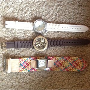 Three watches. 🔴REDUCED🔴