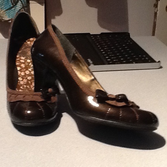 Dark Brown Patient Heels