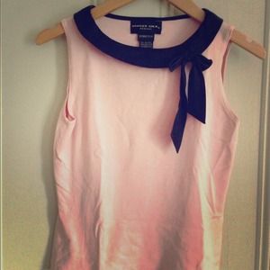 August Silk sleeveless blouse