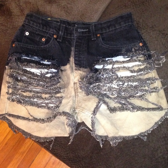 Ombré shorts