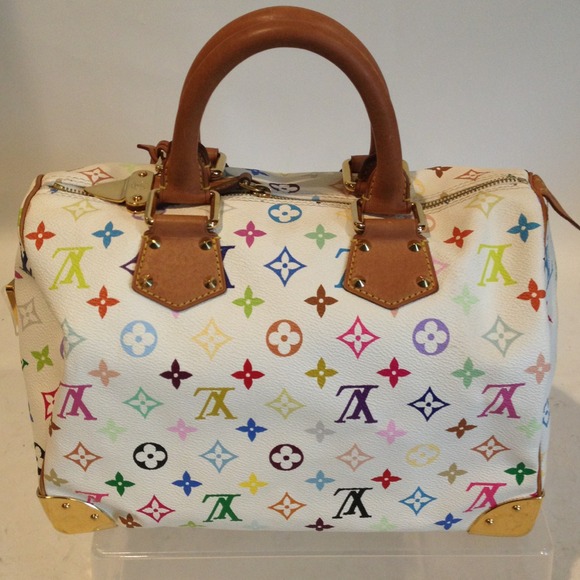 🚫Sold 🚫LOUIS VUITTON✨$2980 SPEEDY 30 MURAKAMI BA - Picture 2 of 4