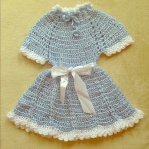 ✨Cinderella✨Crochet Baby Dress