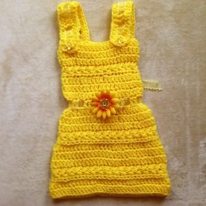 🌼Spring Crochet Baby Dress🌼