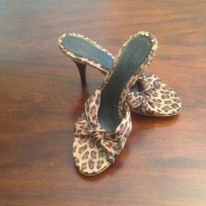 💥REDUCED$10💥Fioni leopard high heel sandals
