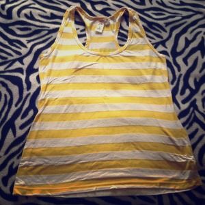 💣Yellow striped tank