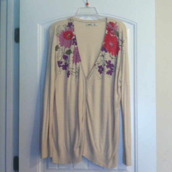 Flower cardigan