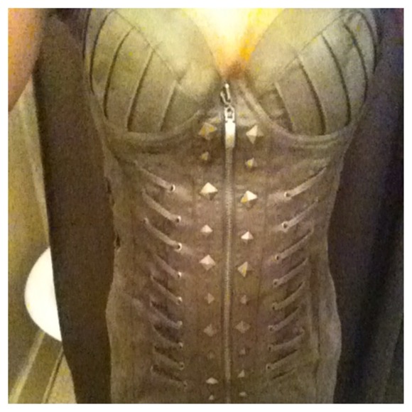 Dress dark green