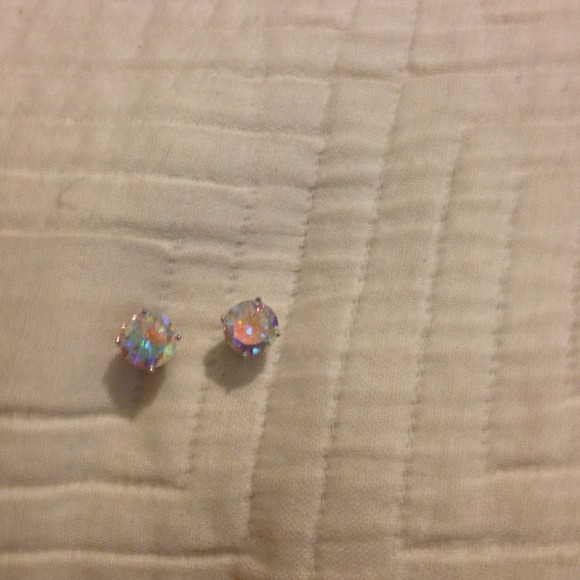Mystic topaz earrings 925 SOLD