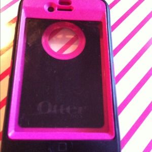 Pink and Black Otterbox