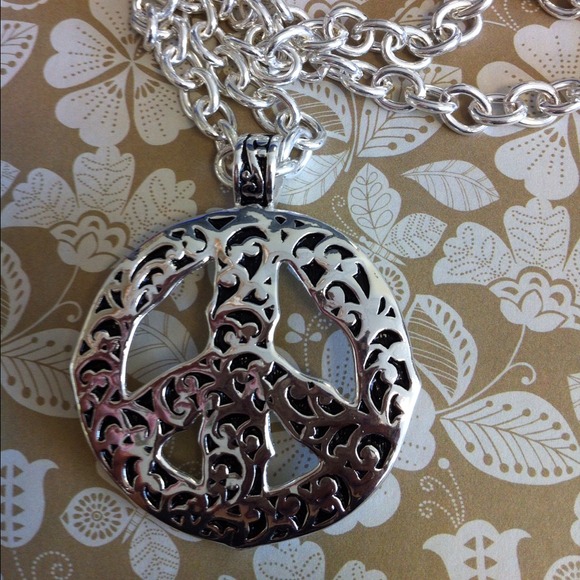 Peace Medallion necklace