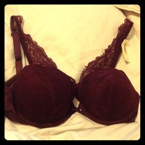 Lace strap push-up bra🎀