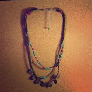 Coachella inspired hippie necklace