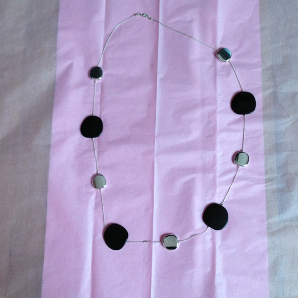 Black and Silver necklace